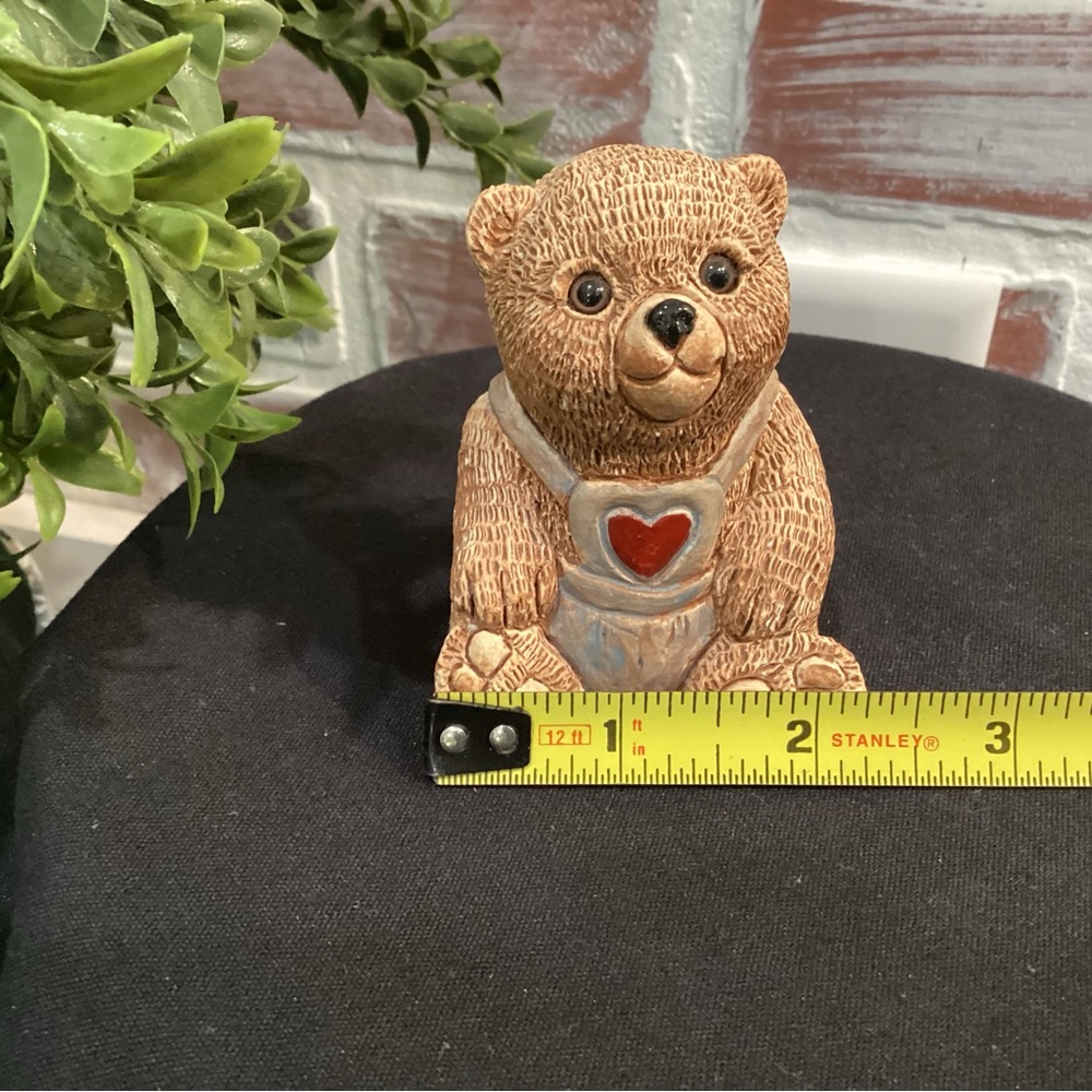 🔴 Vintage - 1984 to 1985 - Stone Critters Baby Teddy - Excellent Condition - Picture 9 of 11